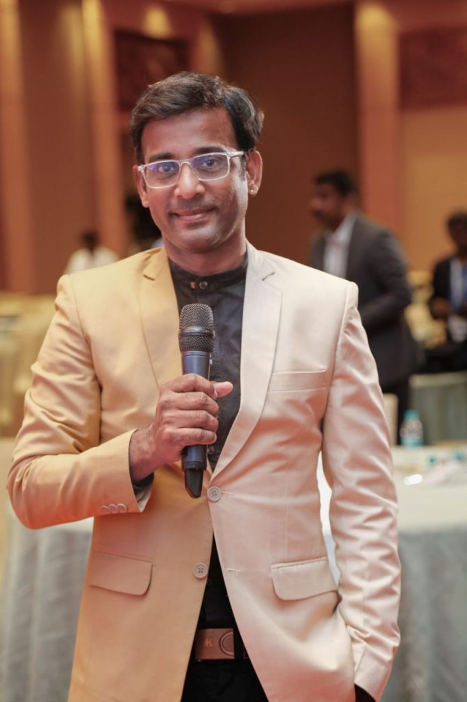 Male Emcee Thamizharasan RK from Chennai